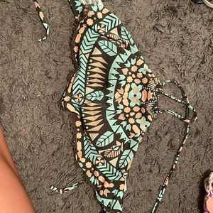 Super cute, colorful bathing suit top